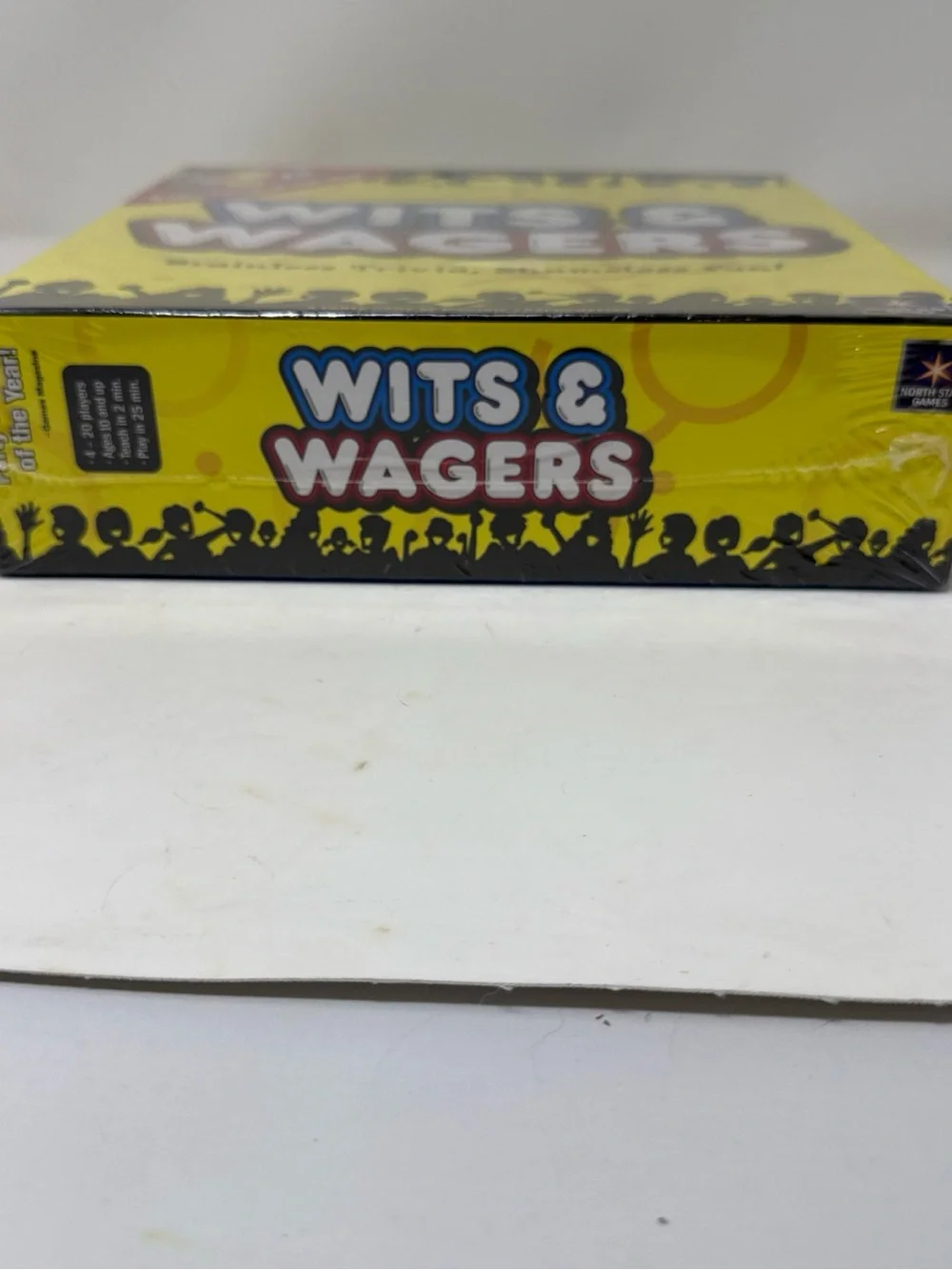 BRAND NEW-Wits & Wagers 2007 Party Board Game-Game of the Year-FACTORY SEALED